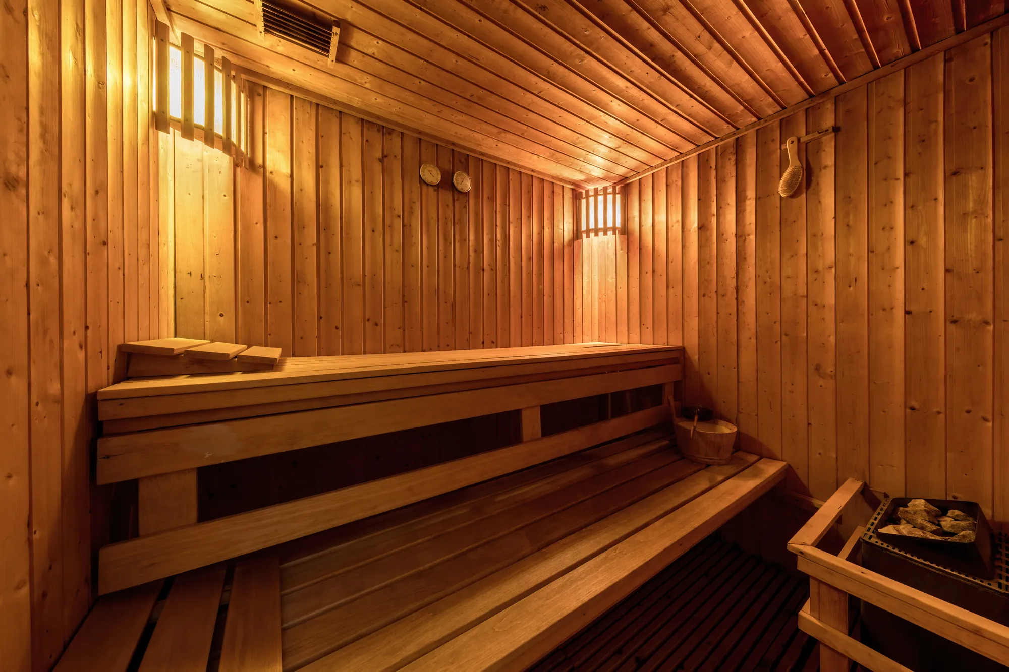Sauna of the spa at Amantaka luxury Resort & Hotel in Luang Prabang, Laos